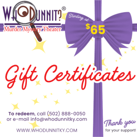 Gift Certificate (per ticket) item