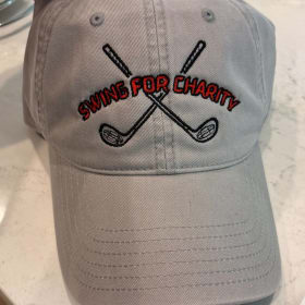SWING FOR CHARITY BALL CAP - GREY item