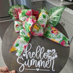 Summer Wreath by Wreaths by Donna item