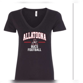 Ladies black v-neck XXL item