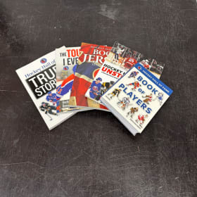 5x Hockey-Themed Books Package item