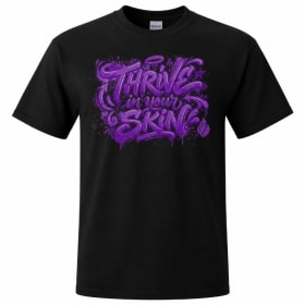 "Thrive in Your Skin" Shirt - Preorder item