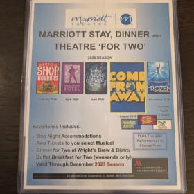 Marriott Stay, Dinner, & Theatre for Two item
