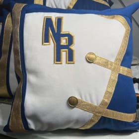Blue and White Pillows item