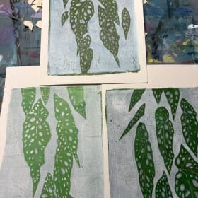 Begonia Print item