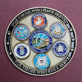 Photo of Post 105-year Anniversary Coin