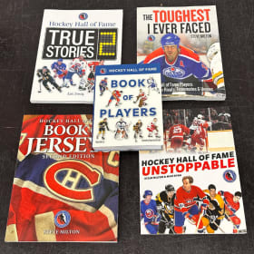5x Hockey Hall of Fame Books Package item