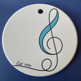 GRWC Logo Ornament (Ceramic 4-inch) item