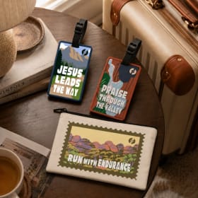 Jesus Lead The Way Luggage tag item