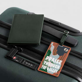Praise through the Valleys Luggage tag item