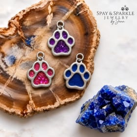 Paw Print Charm item
