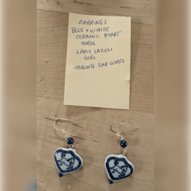 Heart Horse Earrings item