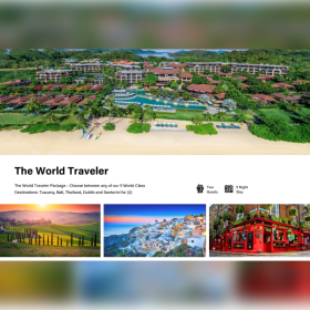 The World Traveler Package for 2 item