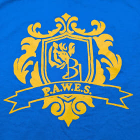 Royal Blue PAWES Tee Shirt item