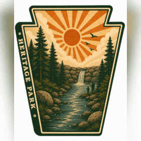 Heritage Park Magnet- keystone item