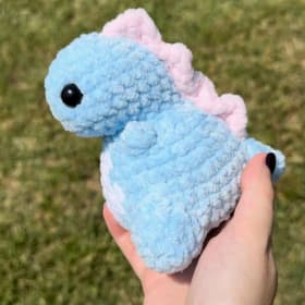 Crocheted Dinosaur item