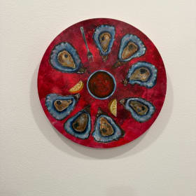 "Exquisite Oysters" Acrylic on wrapped canvas item