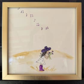 Original Illustration from The Violet Cowgirl item