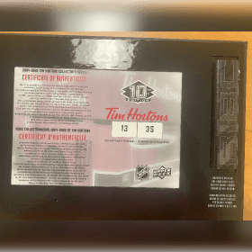Tim Hortons 2024-25 Hockey Card Limited Edition Box Set /35 item
