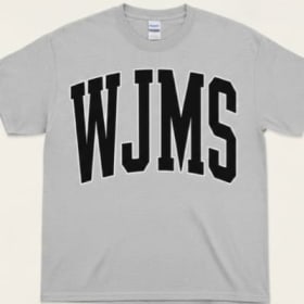 Gray & Black WJMS Crew Neck Sweatshirt item