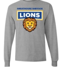 Lions Head long sleeve item