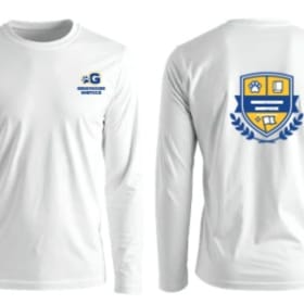 Pawprint G/ Crest long sleeve item