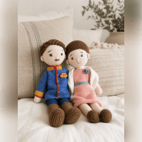 Blessed Karl Knit Doll item