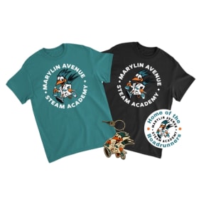 Bundle Deal (T-Shirt in YS - Adult XL - Teal or Black) item