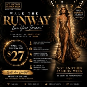 Your Dream Runway Starts Here – Walk the Runway in Downtown item