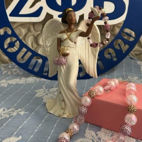Jewelry by V&K - Pink Necklace and Earring Set item