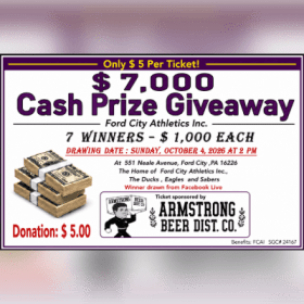 Cash Prize Giveaway item