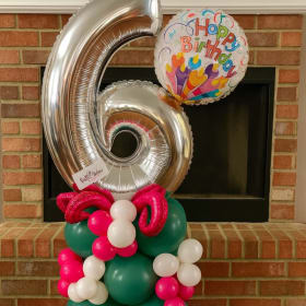 Birthday Number Arrangement (delivered to home/event) item