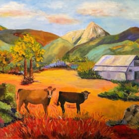 Cows in Pasture item