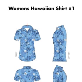 Womens Hawaiian Shirt #1 item