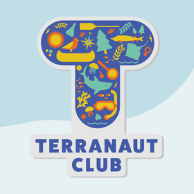 Terranaut Club Logo Magnet item