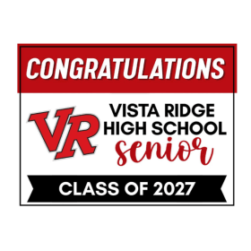 2027 Senior Yard Sign item