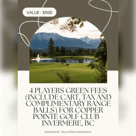 4 Players Green Fees -  Copper Pointe Golf Club item