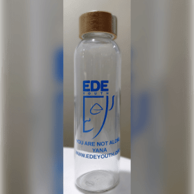 Glass Water Bottle item