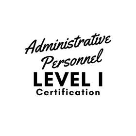 Level I Certification item