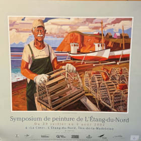 Affiche du Symposium de peinture de l'Étang-Nord item