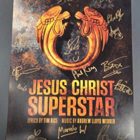 JESUS CHRIST SUPERSTAR - Signed Poster item