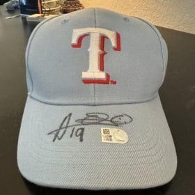 Texas Rangers Autographed Alejandro Osuna Hat item