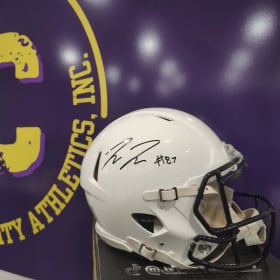 Full-Sized Authentic Pat Freiermuth Signed Helmet item