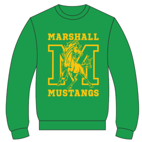 Green Adult Crewneck Sweatshirt item