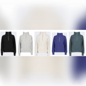 Photo of Ladies Boxy 1/2 Zip Fleece