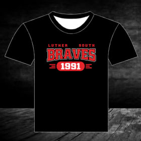 Luther South Black Tee - Style 1 item