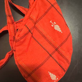Japa Bag -Ethnic print with zipper item
