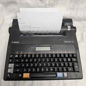 Canon Typestar 110 typewriter item