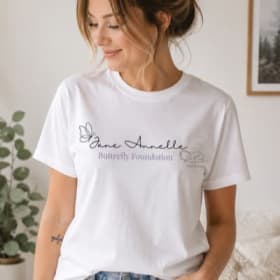 Jane Annelle Butterfly Foundation T-Shirt item