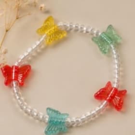 Butterfly Blooms Bracelet (butterfly colors chosen at random item